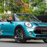 MINI Cooper S Convertible F57 in Aquamarine